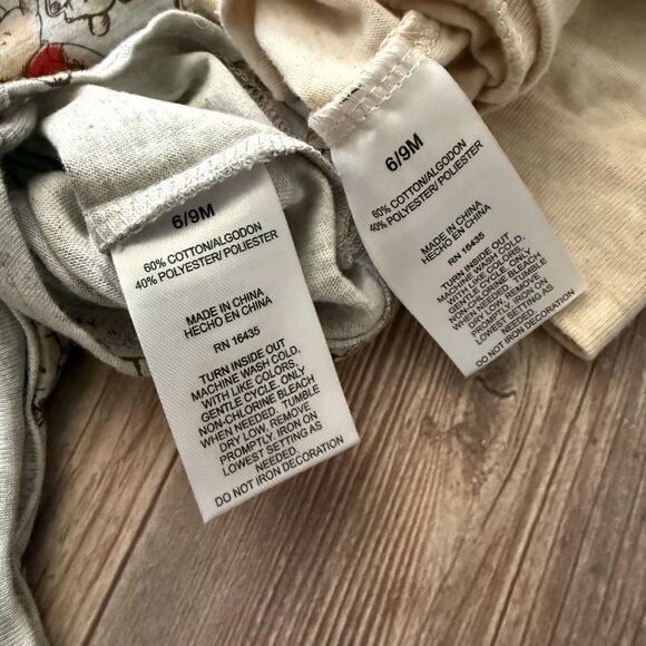 Disney Baby 6/9 Months Winnie The Pooh Bodysuits - Picture 11 of 12